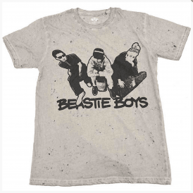 Rock Off Beastie Boys Check Your Head T-Shirt - Sand Dip Dye