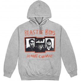 Rock Off Beastie Boys So What Cha Want Hoody in Grey