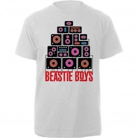 Rock Off Beastie Boys Tape T Shirt in White