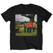 Rock Off Beatles Strawberry Fields Forever Black