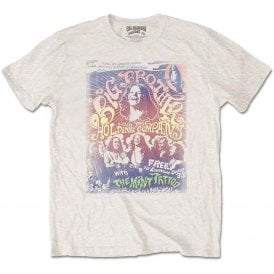 Rock Off Big Brother & The Holding Company Selland Arena T Shirt in Natural