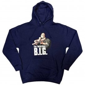 Rock Off Biggie Reachstrings Hoody in Navy