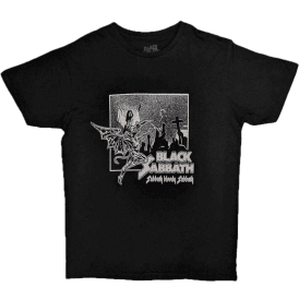 Rock Off Black Sabbath Bloody Sabbath T-Shirt - Black