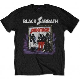Rock Off Black Sabbath Vintage Sabotage Black