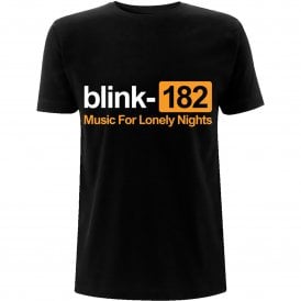 Rock Off Blink 182 Lonely Nights T Shirt in Black