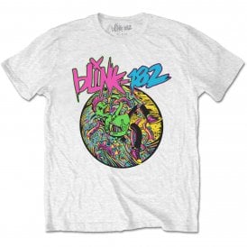 Rock Off Blink 182 Overboard Event T Shirt in White