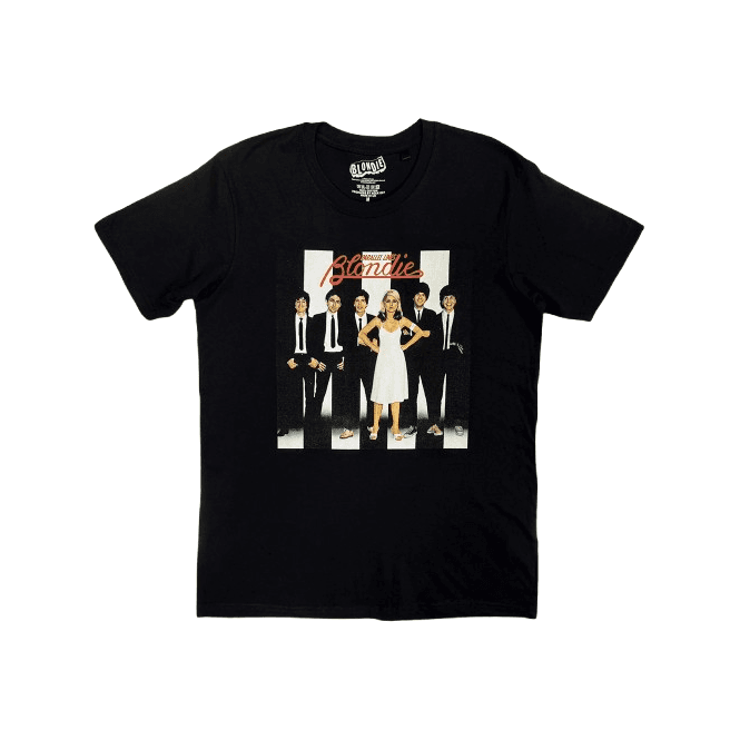 Rock Off Blondie Parallel Lines T Shirt Black
