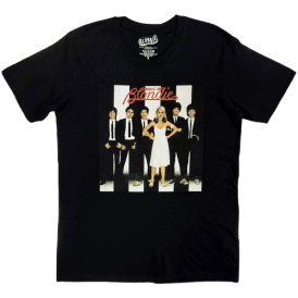 Rock Off Blondie Parallel Lines T Shirt Black
