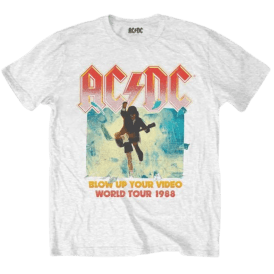 Rock Off Blow Up Your Video in White