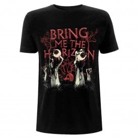 Rock Off BMTH Graveyard Eyes T Shirt in Black