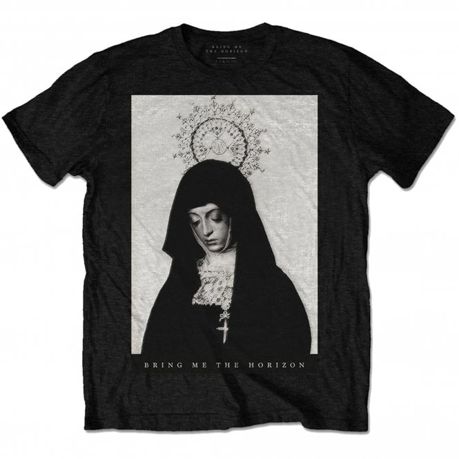 Rock Off BMTH Nun T Shirt in Black