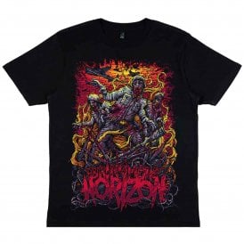 Rock Off BMTH Zombie Army T Shirt in Black