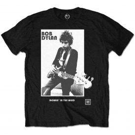 Rock Off Bob Dylan Blowing In The Wind T Shirt in Black