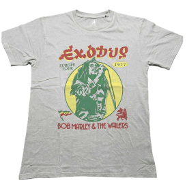 Rock Off Bob Marley 1977 Tour - Grey Dip Dye