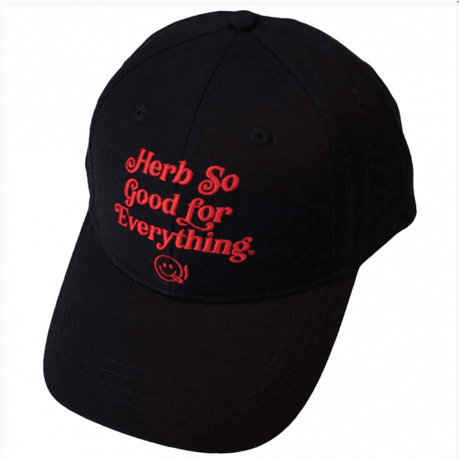 Rock Off Bob Marley Herb So Good Cap - Black