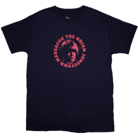 Rock Off Brian Jonestown Massacre Logo T-Shirt - Navy