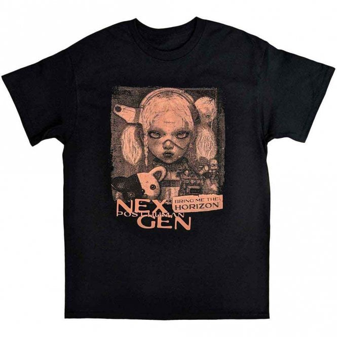 Rock Off Bring Me The Horizon Nex Gen T Shirt in Black