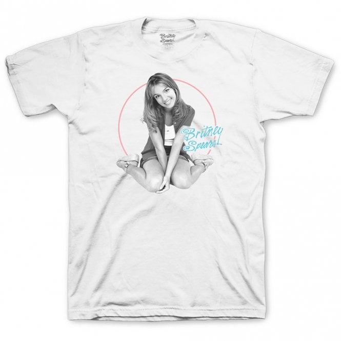 Rock Off Britney Spears Classic Circle White