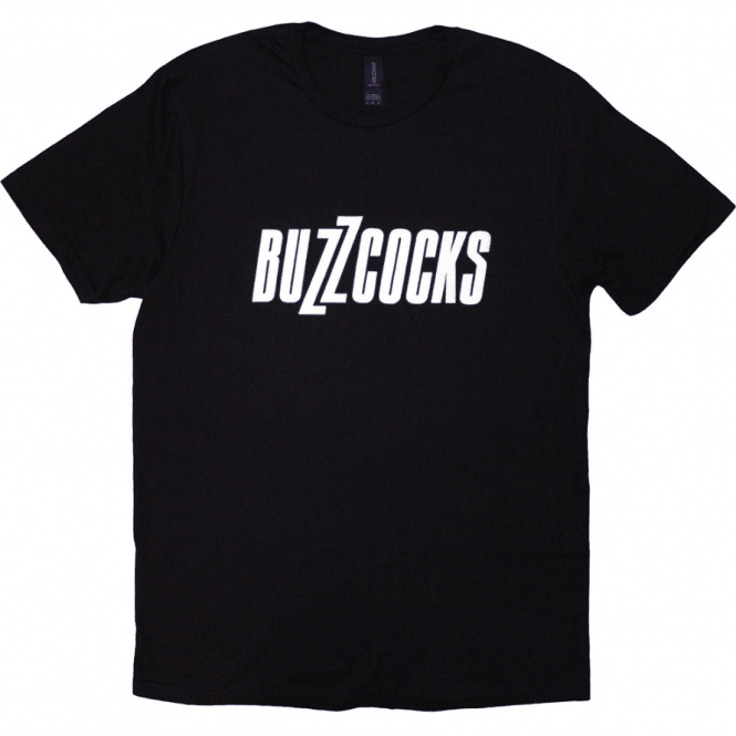 Rock Off Buzzcocks Logo T- Shirt - Black