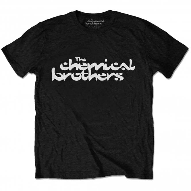 Rock Off Chemical Brothers Logo T Shirt in Black