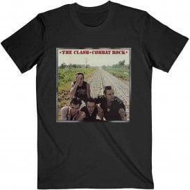Rock Off Clash Combat Rock T Shirt in Black