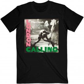 Rock Off Clash London Calling T Shirt in Black