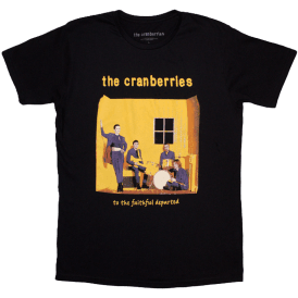 Rock Off Cranberries Faithfully Departed T-Shirt - Black