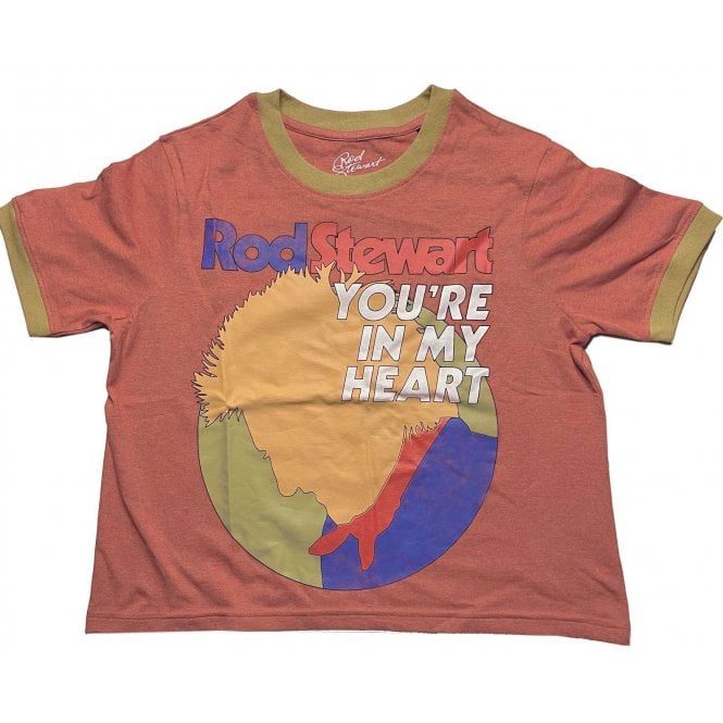 Rock Off Crop Rod Stewart In My Heart Ringer Orange