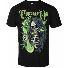 Rock Off Cypress Hill Skull Bong T-Shirt - Black