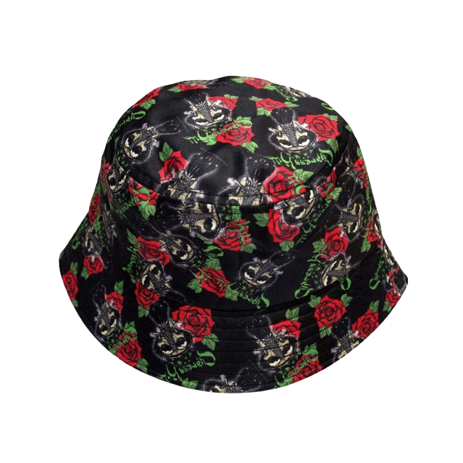 Rock Off Cypress Hill Skull Bucket Hat Multi