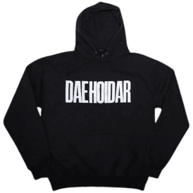 Rock Off Daehoidar Hoodie in Black