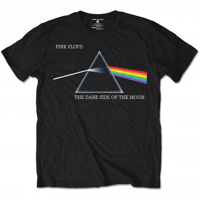 Rock Off Dark Side of the Moon T Shirt in Black