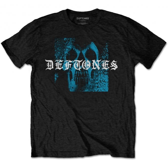 Rock Off Deftones Static Skull Black