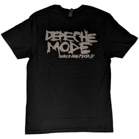 Rock Off Depeche Mode People Are People T Shirt in Black