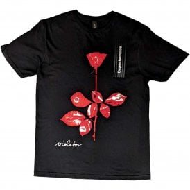 Rock Off Depeche Mode Violator T Shirt in Black
