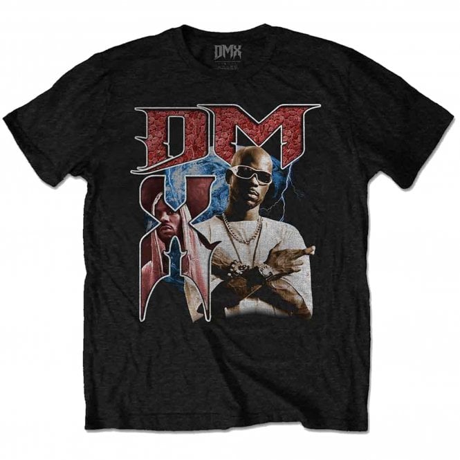 Rock Off DMX Bootleg Red T Shirt in Black