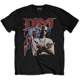 Rock Off DMX Bootleg Red T Shirt in Black