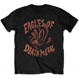 Rock Off Eagles Of Death Metal Eagle T Shirt in Black