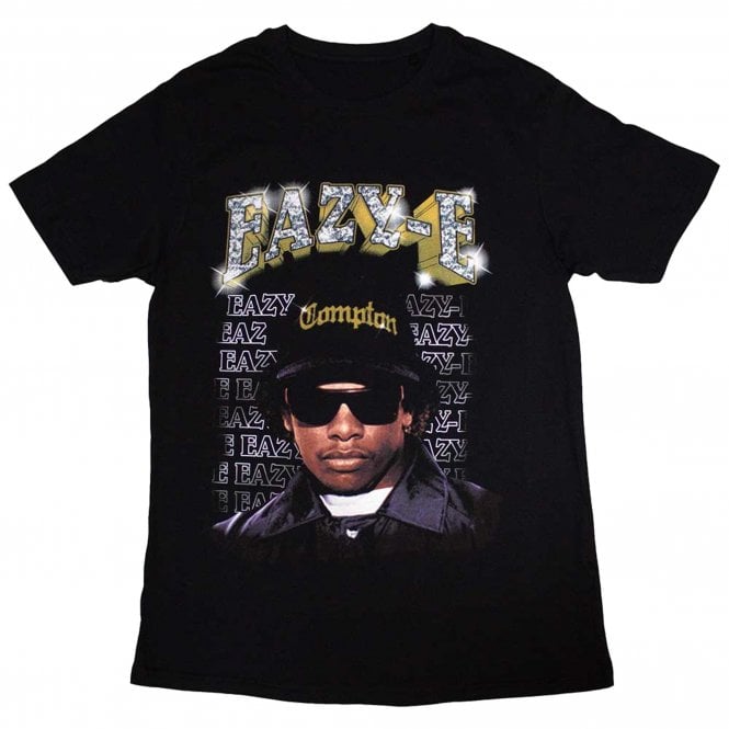 Rock Off Eazy E Compton T Shirt in Black