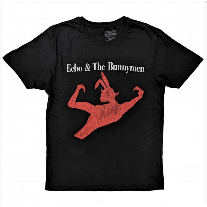 Rock Off Echo & The Bunnymen Creature T-Shirt - Black