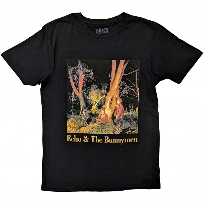 Rock Off Echo & The Bunnymen Crocodiles T Shirt in Black
