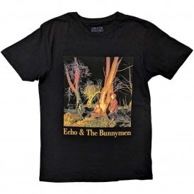 Rock Off Echo & The Bunnymen Crocodiles T Shirt in Black