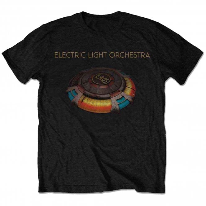 Rock Off Electric Light Orchestra Mr Blue Sky T Shirt in Black