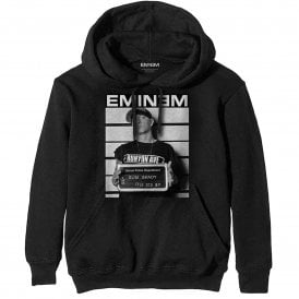 Rock Off Eminem Arrest Hoodie in Black