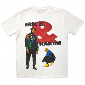 Rock Off Eric B And Rakim Dont Sweat T Shirt in White