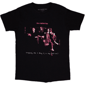 Rock Off Everybody Else Cranberries T-Shirt - Black
