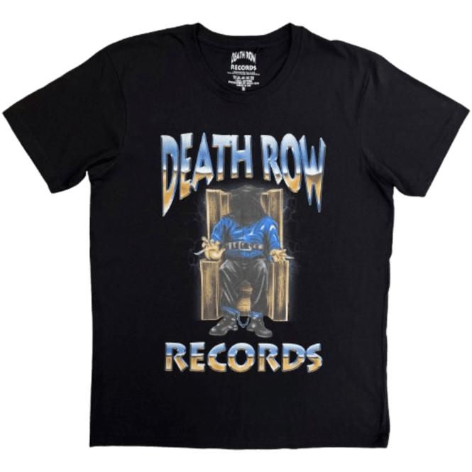 Rock Off Execution Death Row T Shirt Black