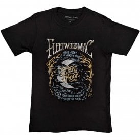 Rock Off Fleetwood Mac Sisters Of The Moon T Shirt in Black
