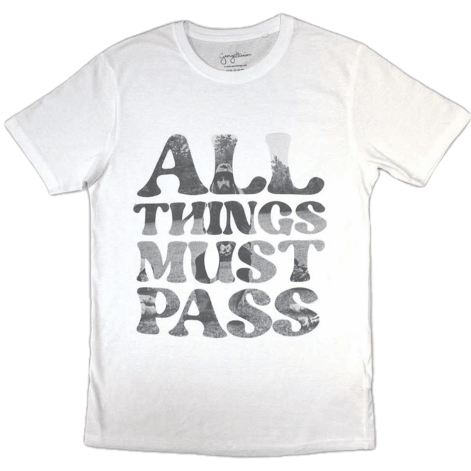 Rock Off George Harrison Atmp T Shirt White