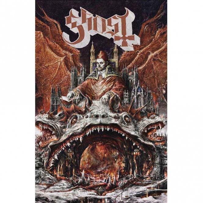 Rock Off Ghost Prequelle Textile Poster Multi